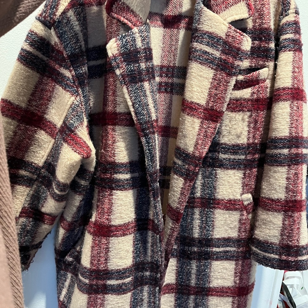 Blank NYC Plaid Coat